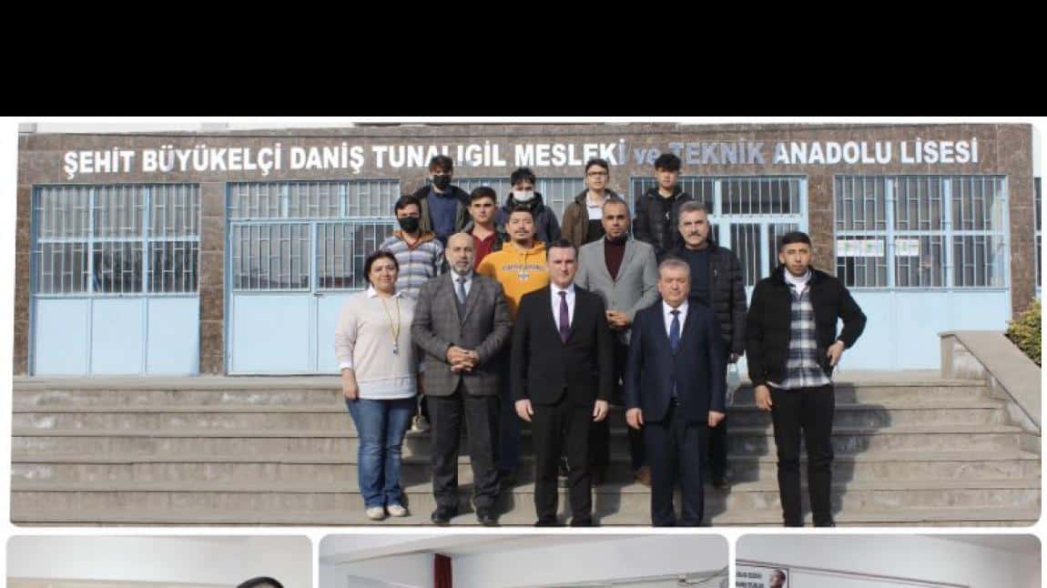 Kaymakamımız Sn Mehmet Yıldız'ın Okulumuz Atölyelerini Ziyareti