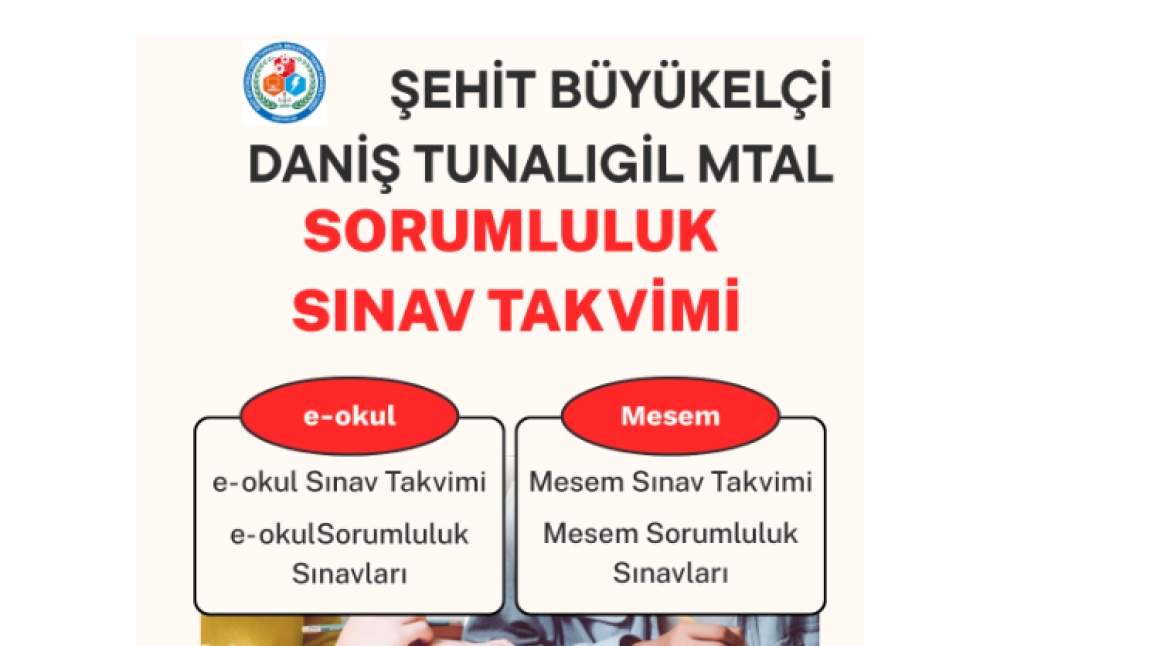 SORUMLULUK SINAVLARI 2025-2026
